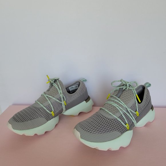 SOREL Kinetic Impact Lace-Up Mesh Platform Sneakers- Women’s Size 10 ⭐ - Picture 4 of 16